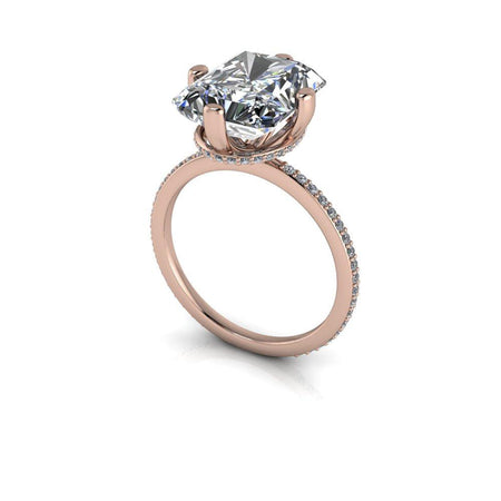 10kt rose gold Engagement Ring Bel Viaggio Designs, LLC