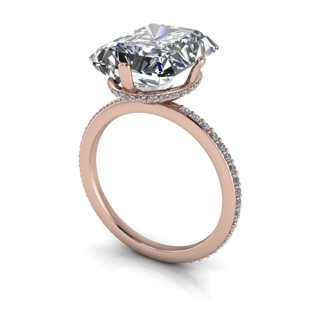 10kt rose gold Engagement Ring Bel Viaggio Designs, LLC