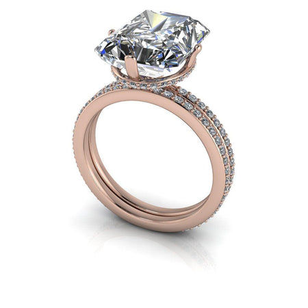 10kt rose gold Engagement Ring Bel Viaggio Designs, LLC