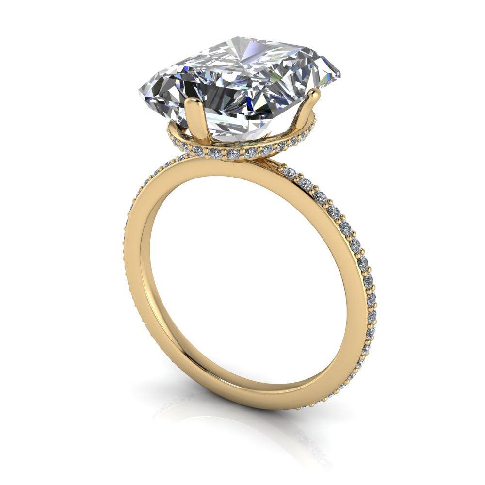 10kt rose gold Engagement Ring Bel Viaggio Designs, LLC