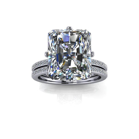 10kt white gold Engagement Ring Bel Viaggio Designs, LLC