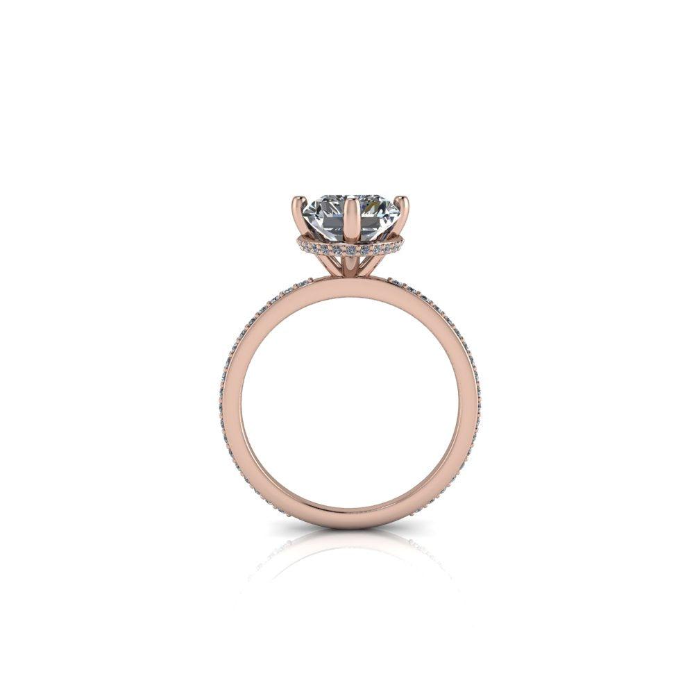 925 Silver Engagement Ring Bel Viaggio Designs, LLC