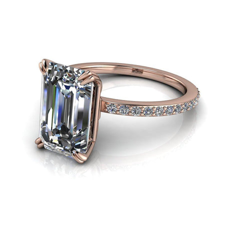 10kt rose gold Engagement Ring Bel Viaggio Designs, LLC