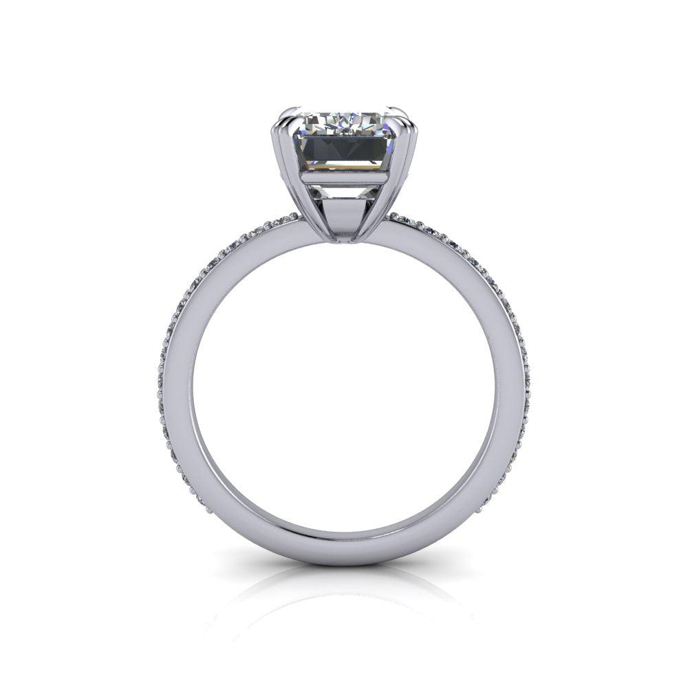 925 Silver Engagement Ring Bel Viaggio Designs, LLC