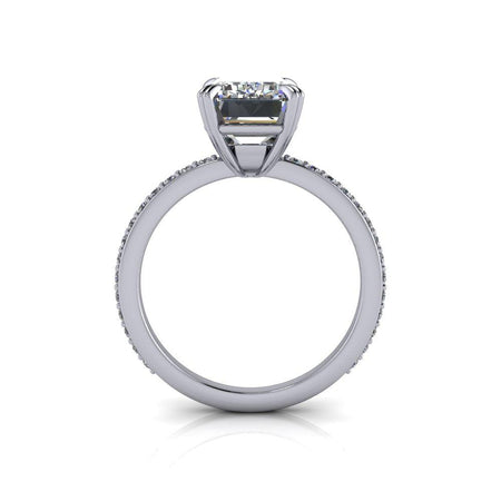 925 Silver Engagement Ring Bel Viaggio Designs, LLC