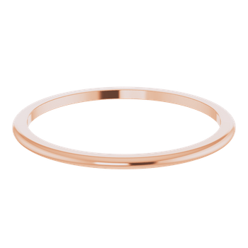 14 kt rose gold Wedding band Bel Viaggio Designs, LLC