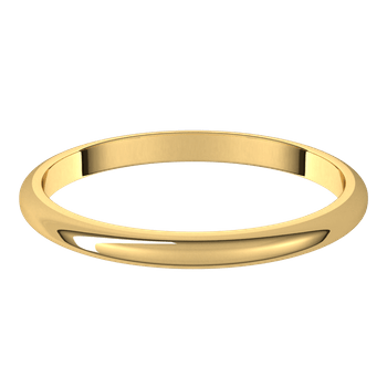 14 kt yellow gold Wedding band Bel Viaggio Designs, LLC