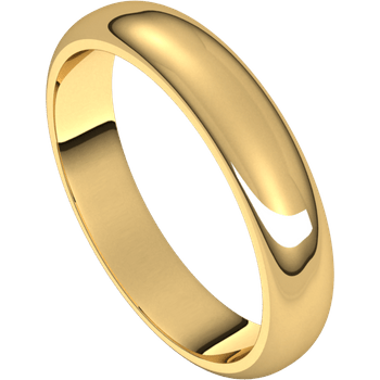 14 kt yellow gold Wedding band Bel Viaggio Designs, LLC