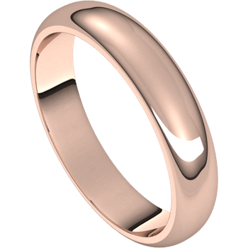 14 kt rose gold Wedding band Bel Viaggio Designs, LLC