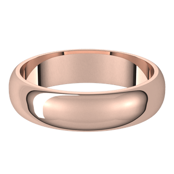 14 kt rose gold Wedding band Bel Viaggio Designs, LLC