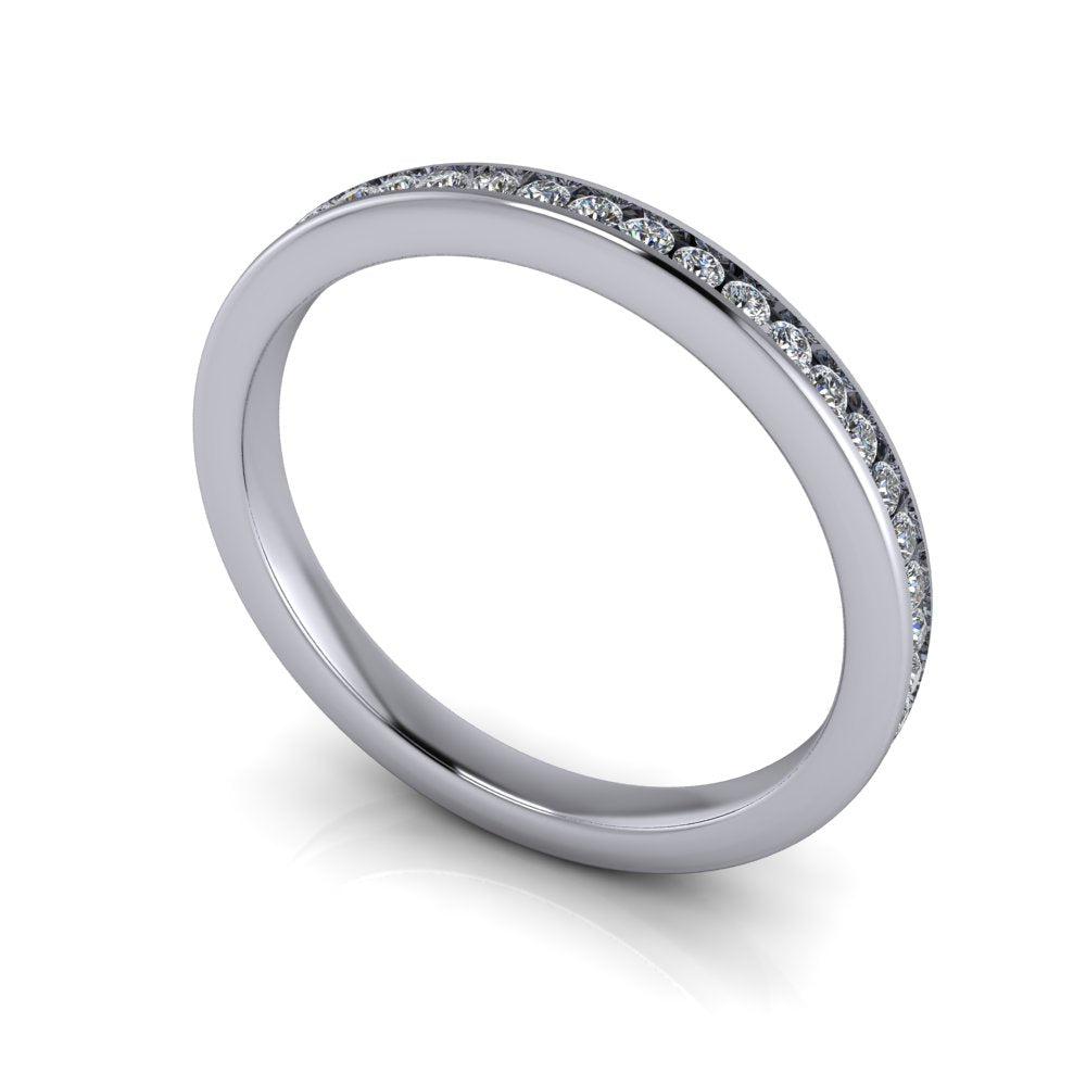 14kt white gold Engagement Ring Bel Viaggio Designs, LLC