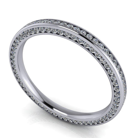 14kt white gold Engagement Ring Bel Viaggio Designs, LLC