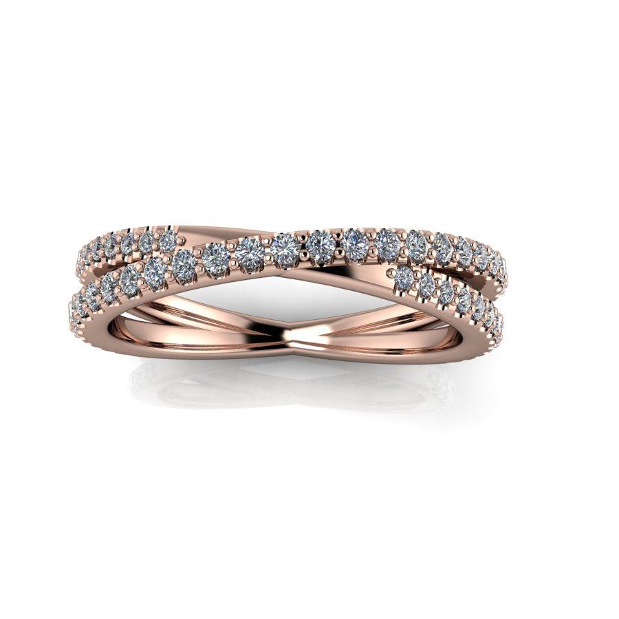 10kt rose gold Engagement Ring Bel Viaggio Designs, LLC