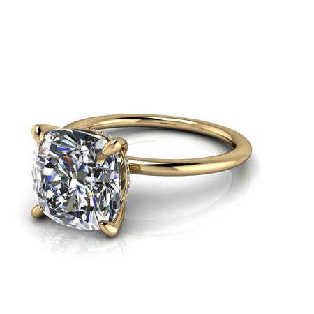 10kt white gold Engagement Ring Bel Viaggio Designs, LLC