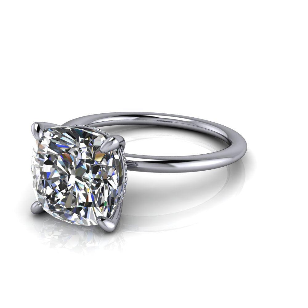 925 Silver Engagement Ring Bel Viaggio Designs, LLC