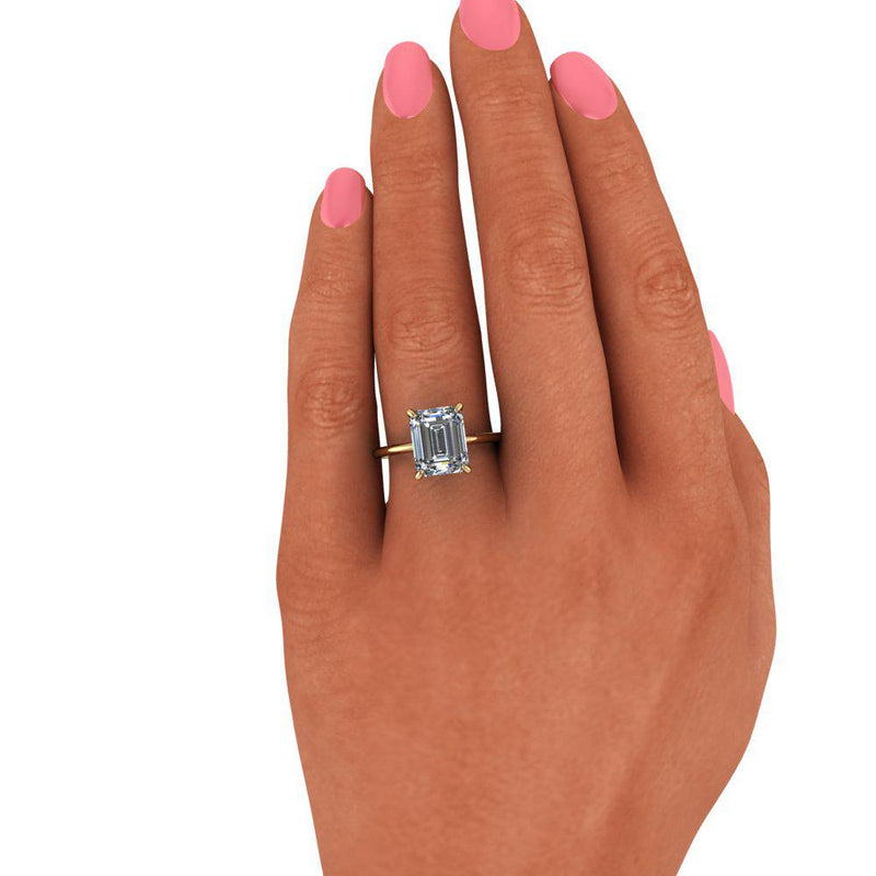 10kt rose gold Engagement Ring Bel Viaggio Designs, LLC