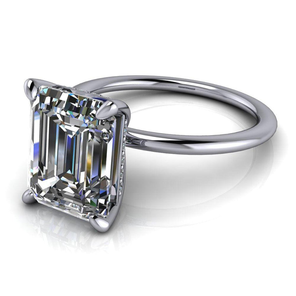 925 Silver Engagement Ring Bel Viaggio Designs, LLC