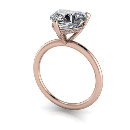 10kt rose gold Engagement Ring Bel Viaggio Designs, LLC