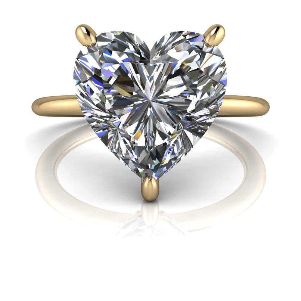 10kt white gold Engagement Ring Bel Viaggio Designs, LLC