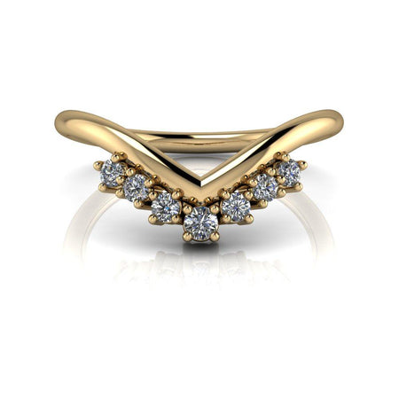 10kt yellow gold Engagement Ring Bel Viaggio Designs, LLC