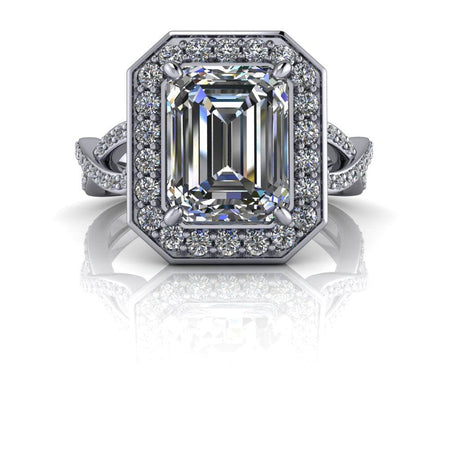 925 Silver Engagement Ring Bel Viaggio Designs, LLC