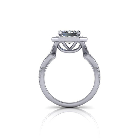 925 Silver Engagement Ring Bel Viaggio Designs, LLC