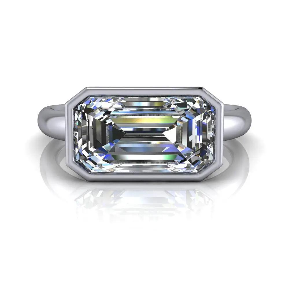 925 Silver Engagement Ring Bel Viaggio Designs, LLC