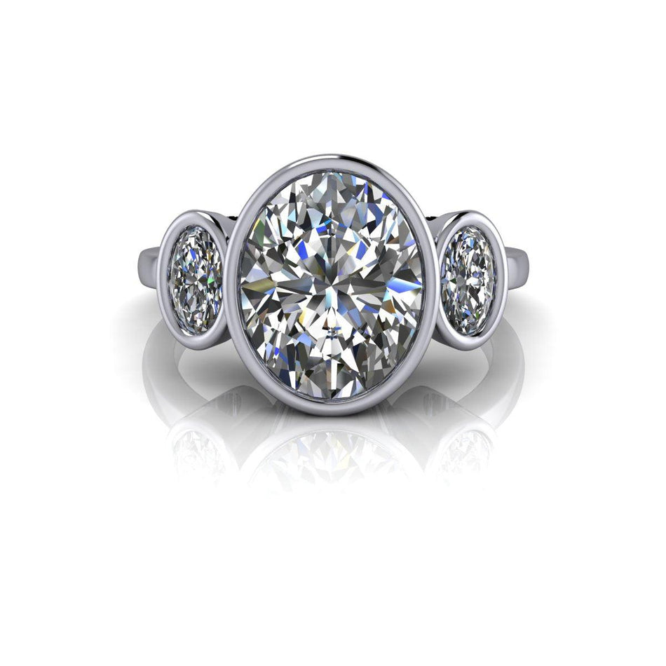 925 Silver Engagement Ring Bel Viaggio Designs, LLC