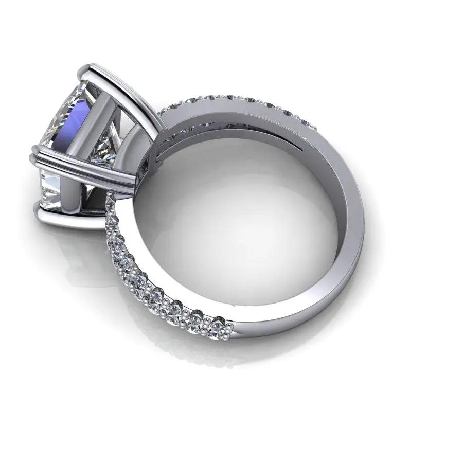 925 Silver Engagement Ring Bel Viaggio Designs, LLC