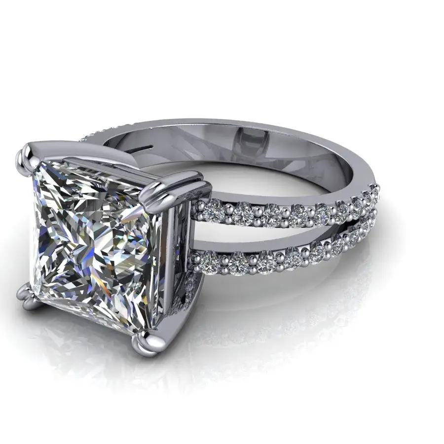 925 Silver Engagement Ring Bel Viaggio Designs, LLC